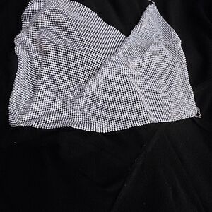 Rhinestone Halter Top . One Size Fit Most